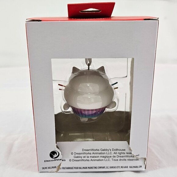 Hallmark Gabby’s Dollhouse Cakey Cat Christmas Holiday Ornament NEW** - Picture 8 of 10